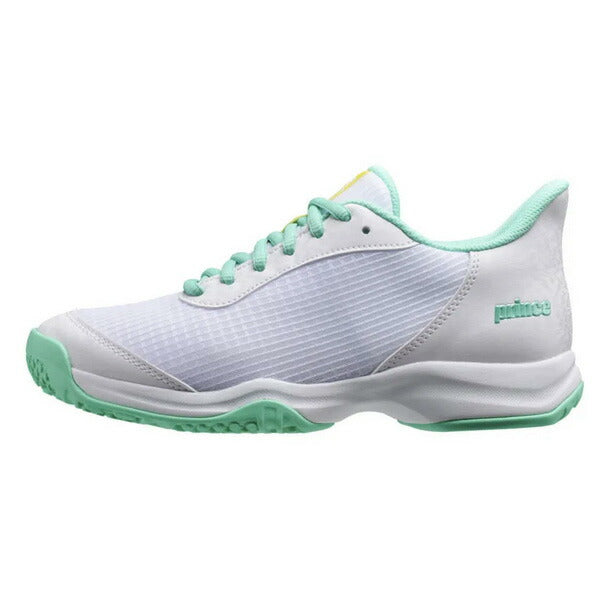 【ショップ限定エントリーでさらに+9倍】プリンスPrinceレディーステニスシューズクレーグラスサンド用DPS403-374ホワイト3E相当