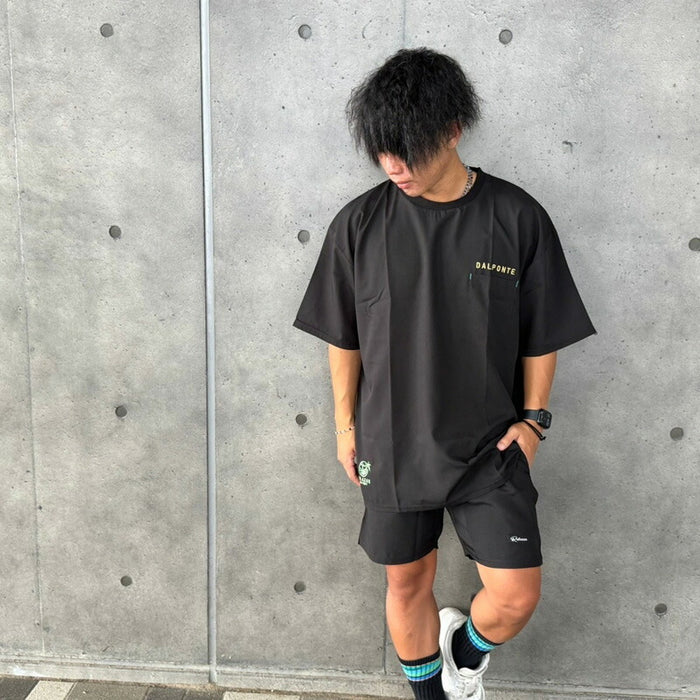 【ショップ限定エントリーでさらに+9倍】【上下セット】ダウポンチDalponteリラクシャークロス半袖ピステプラクティスパンツDPZ-FS25/DPZ-FS26サッカーフットサルトレーニングセット