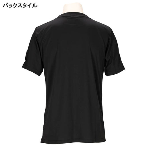 【ネコポス送料無料】ダウポンチdalponte半袖レフェリーシャツDPZ0103サッカーフットサル審判用ブラックメンズ