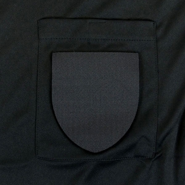 【ネコポス送料無料】ダウポンチdalponte半袖レフェリーシャツDPZ0103サッカーフットサル審判用ブラックメンズ