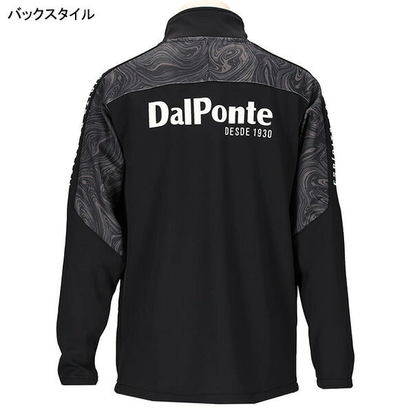 ダウポンチDalPonte裏起毛極暖ボンディングトレーニングトップDPZ0422サッカーフットサル防寒練習メンズ