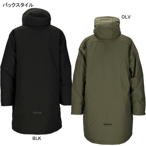 ダウポンチDalPonte中綿インサレーションハーフコートDPZ0426サッカーフットサル防寒防風観戦移動メンズ