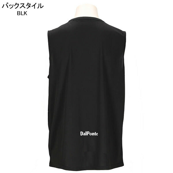 【ネコポス】ダウポンチDalPonteエアライトノースリーブプラシャツDPZ0433サッカーフットサル練習着インナーメンズ