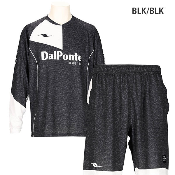 【上下セット】ダウポンチdalponteジュニア昇華ロングスリーブプラシャツプラクティスパンツDPZ0440JDPZ0441Jサッカーフットサルプラクティスセット子供用