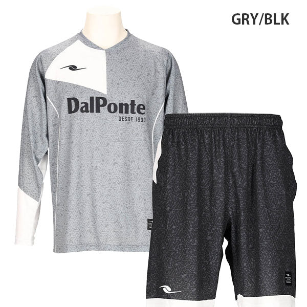 【上下セット】ダウポンチdalponteジュニア昇華ロングスリーブプラシャツプラクティスパンツDPZ0440JDPZ0441Jサッカーフットサルプラクティスセット子供用