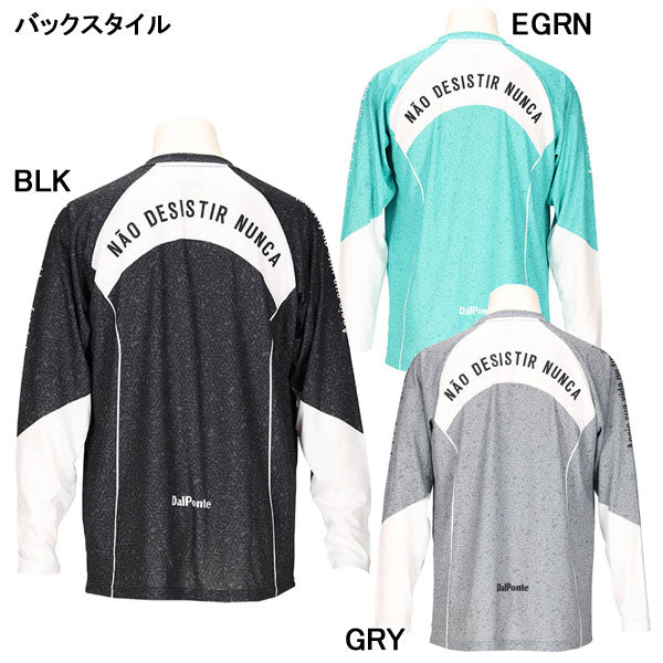 【ネコポス送料無料】ダウポンチdalponteジュニア昇華ロングスリーブプラシャツDPZ0440Jサッカーフットサル長袖プラクティスシャツ子供用