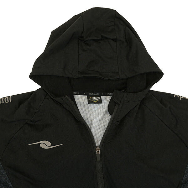 ダウポンチDalPonte裏起毛ウォームジップフーディDPZ0442サッカーフットサル防寒ストレッチトレーニングウェアメンズ