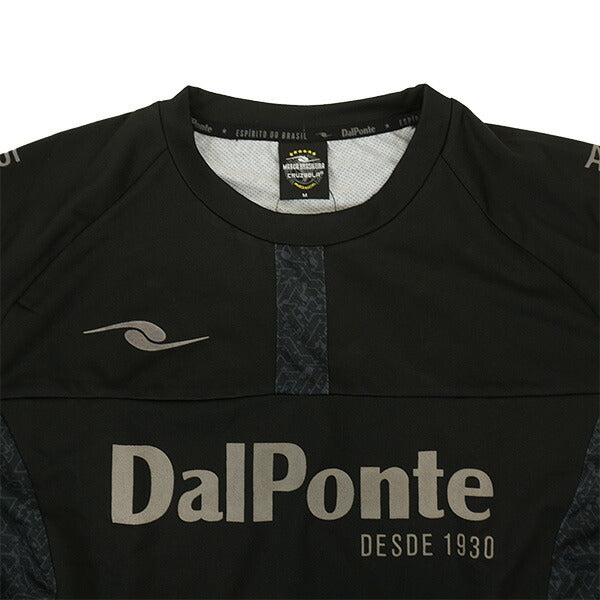 【ネコポス送料無料】ダウポンチDalPonte裏起毛ウォームプラシャツDPZ0443サッカーフットサルプラシャツ長袖練習着メンズ