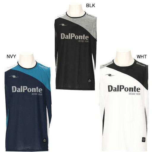 【ネコポス対応可】ダウポンチDalPonteエアライトノースリーブプラシャツDPZ0463サッカーフットサルスリーブレス練習着メンズ