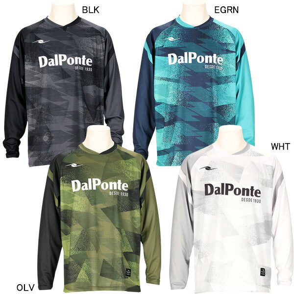 【ネコポス送料無料】ダウポンチDalPonte昇華ロングスリーブプラシャツDPZ0469サッカーフットサルプラクティスシャツ長袖練習着メンズ