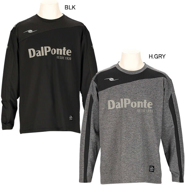 ダウポンチDalPonte裏起毛ウォームプラシャツDPZ0474サッカーフットサルストレッチ冬練習着メンズ
