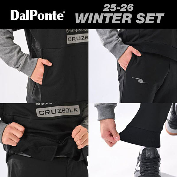 ダウポンチDALPONTE2025-26WINTERSET新春福袋DPZ-WS2026サッカーフットサルトレーニングウェアスウェットプラシャツプラパンメンズ