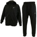【上下セット】ナイキNIKE裏起毛Therma-FITフルジップフィットネスパーカーテーパードパンツ上下DQ4831-DQ5406サッカーフットサルスウェット黒