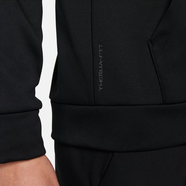 NIKEナイキメンズプルオーバーフィットネスパーカーdq4835-010