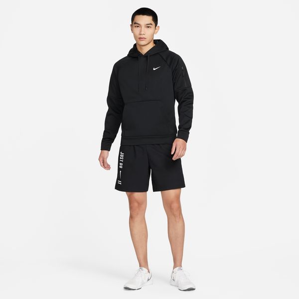 NIKEナイキメンズプルオーバーフィットネスパーカーdq4835-010