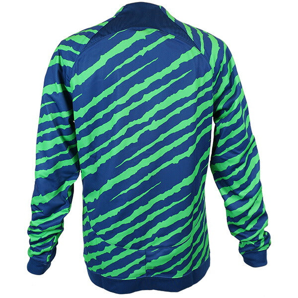 ブラジル代表裏起毛アカデミープロフルジップニットジャケットDR9018-490サッカー長袖トレーニングウェアナイキNIKE