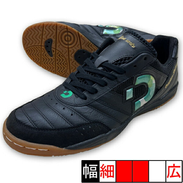 【ショップ限定エントリーでさらに+9倍】フタバスポーツ別注カンピーナスJP6デスポルチdesporteDS-2037FS-BLKKG-Cブラックフットサルシューズインドア室内用