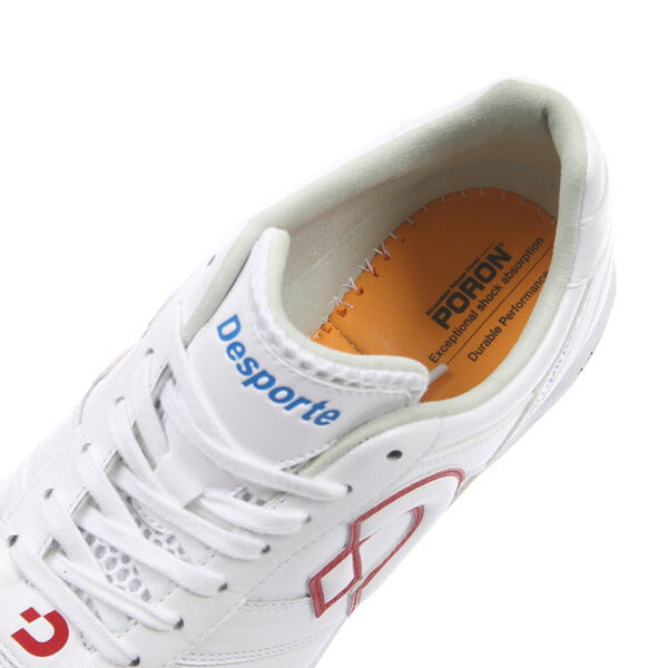 【ショップ限定エントリーでさらに+9倍】カンピーナスJTFVIデスポルチdesporteDS-2040-PWREDホワイト×レッドフットサルシューズ屋外用