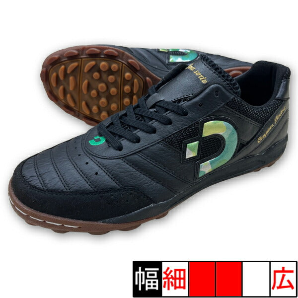 フタバスポーツ別注カンピーナスJTF6デスポルチdesporteDS-2040FS-BLKKG-Cブラックフットサルシューズ屋外用