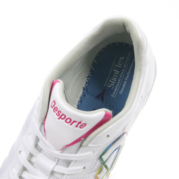 【ショップ限定エントリーでさらに+9倍】テッサライトIDIIIデスポルチdesporteDS-2132-PWMSILホワイトフットサルシューズインドア室内用