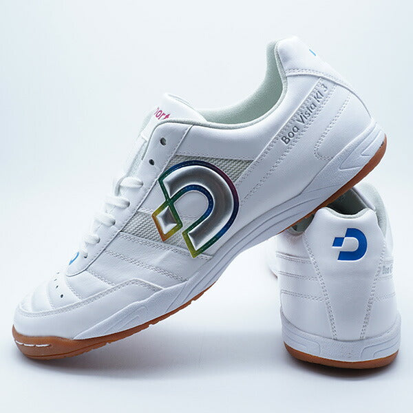 【ショップ限定エントリーでさらに+9倍】ボアビスタKIIIIデスポルチdesporteDS-2133-PWMSILパールホワイトフットサルシューズインドア室内用