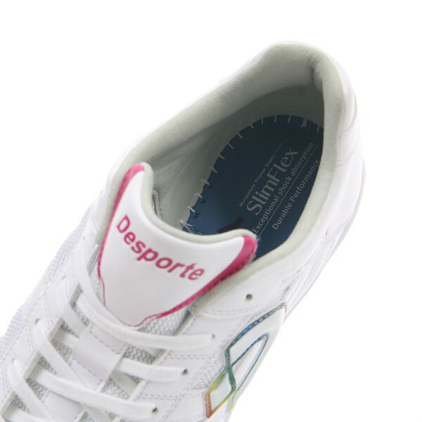 【ショップ限定エントリーでさらに+9倍】テッサライトTFIIIデスポルチdesporteDS-2142-PWMSILホワイトフットサルシューズ屋外用