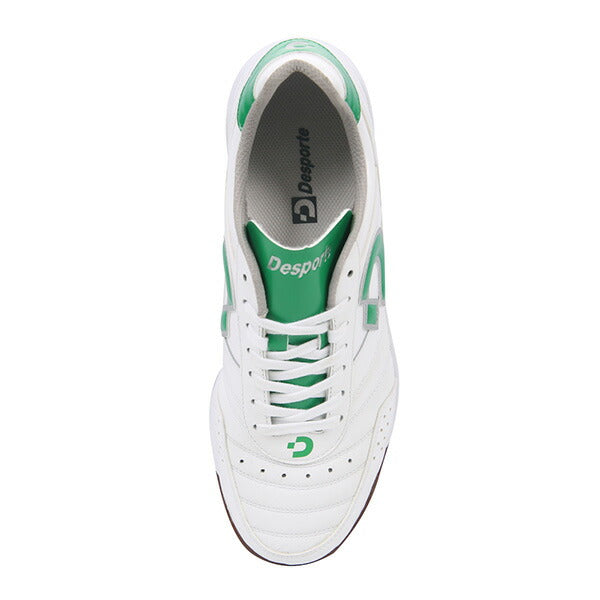 【ショップ限定エントリーでさらに+9倍】カンピーナスJTFVIIデスポルチdesporteDS-2240-PWKGSILホワイト×グリーンフットサルシューズ屋外用