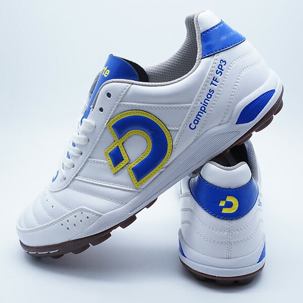 【ショップ限定エントリーでさらに+9倍】カンピーナスTFSPIIIデスポルチdesporteDS-2241-PWBLUYELパールホワイトフットサルシューズ屋外用