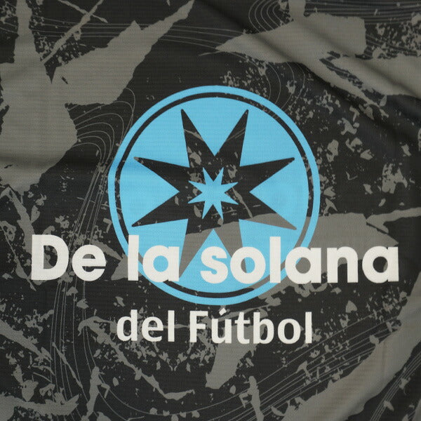 【ネコポス送料無料】デラソラーナDelasolana長袖プラシャツDS24F21サッカーフットサルプラクティスシャツ練習着メンズ