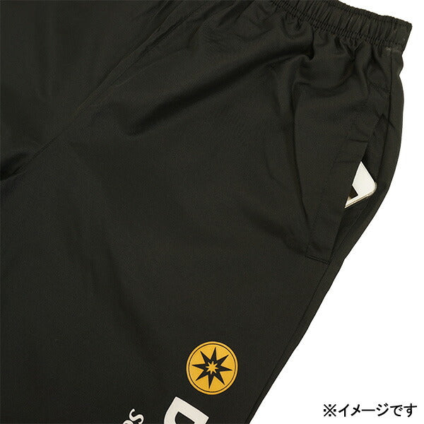 【上下セット】デラソラーナDelasolanaピステ上下DS24F22-DS24F23サッカーフットサルトレーニングトップパンツ練習着裏無しメンズ