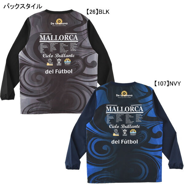 【ショップ限定エントリーでさらに+9倍】【ネコポス送料無料】デラソラーナDelasolanaピステシャツDS24F22サッカーフットサルトレーニングトップ練習着裏無しメンズ