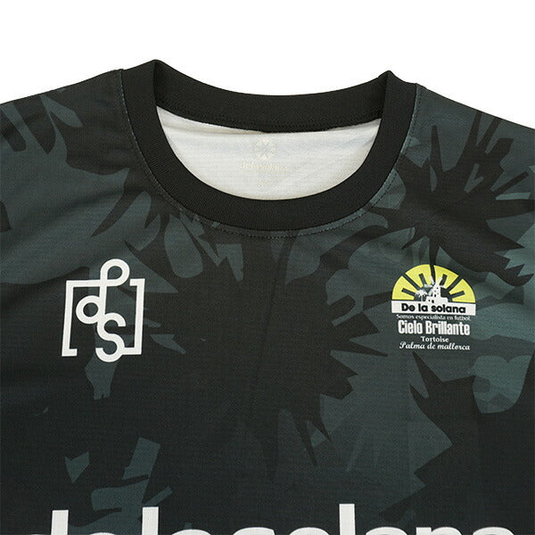 【ネコポス送料無料】デラソラーナDelasolanaBRILLARPOLYLONGTEEDS25F40サッカーフットサルプラクティスシャツ長袖練習着メンズ