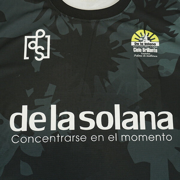 【ネコポス送料無料】デラソラーナDelasolanaBRILLARPOLYLONGTEEDS25F40サッカーフットサルプラクティスシャツ長袖練習着メンズ