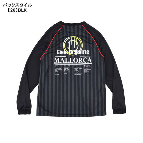 【ネコポス送料無料】デラソラーナDelasolanaCIELOBRILLANTEPOLYL/STDS25F42サッカーフットサルプラクティスシャツ長袖練習着メンズ