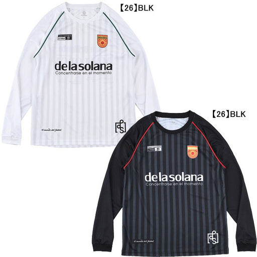 【ネコポス送料無料】デラソラーナDelasolanaCIELOBRILLANTEPOLYL/STDS25F42サッカーフットサルプラクティスシャツ長袖練習着メンズ