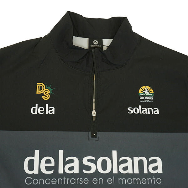 デラソラーナDelasolana1/4ZIPピステトップDS25F43サッカーフットサルトレーニングトップメンズ