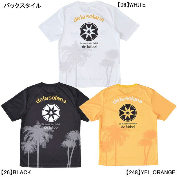 【ショップ限定エントリーでさらに+9倍】【ネコポス送料無料】デラソラーナDelasolanaPALMTEEDS25S32サッカーフットサルプラクティスシャツ半袖練習着メンズ