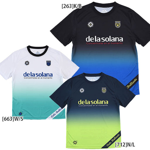 【ネコポス対応可】デラソラーナDelasolanaグラディエンドプラTDS26S57サッカーフットサル半袖プラクティスシャツメンズ