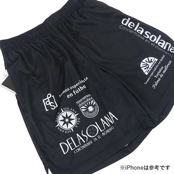 【ネコポス対応可】デラソラーナdelasolanaマルチプルショーツDS26S58サッカーフットサルプラクティスパンツメンズ
