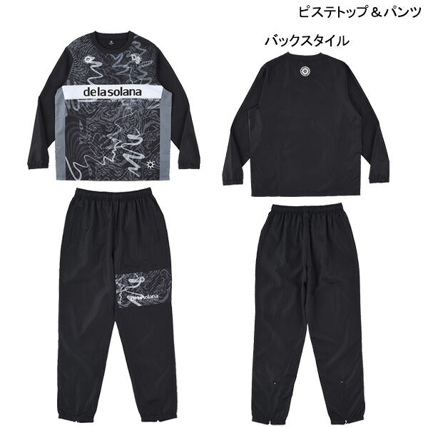 デラソラーナDelasolana2026福袋DSF2610サッカーフットサルブラック系メンズ