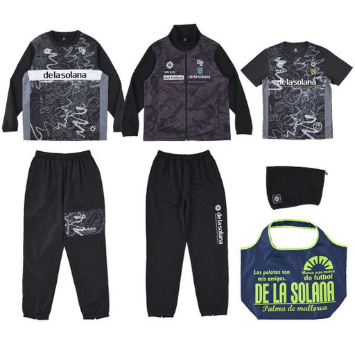 デラソラーナDelasolana2026福袋DSF2610サッカーフットサルブラック系メンズ