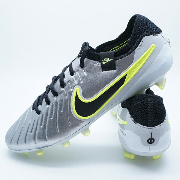 ティエンポレジェンド10エリートFGナイキNIKEDV4328-001メタリックシルバーサッカースパイク天然芝