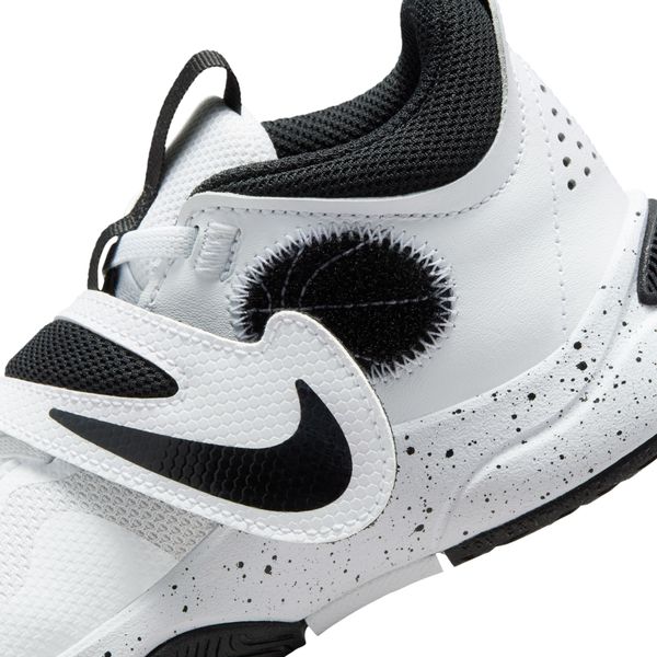 ナイキNIKEジュニアバスケットボールミニバスシューズTEAMHUSTLED11PSチームハッスルD11PSDV8994-100バッシュバスケホワイト