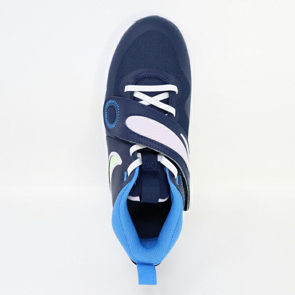 ナイキNIKEジュニア子供用バスケットボールシューズバッシュチームハッスルD11GSDV8996-401