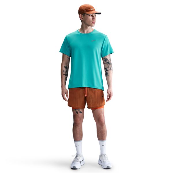 【ショップ限定エントリーでさらに+9倍】【ネコポス送料無料】ナイキNIKEメンズショートスリーブランニングトップTシャツ半袖Dri-FITUVMilerマイラーDV9316-345