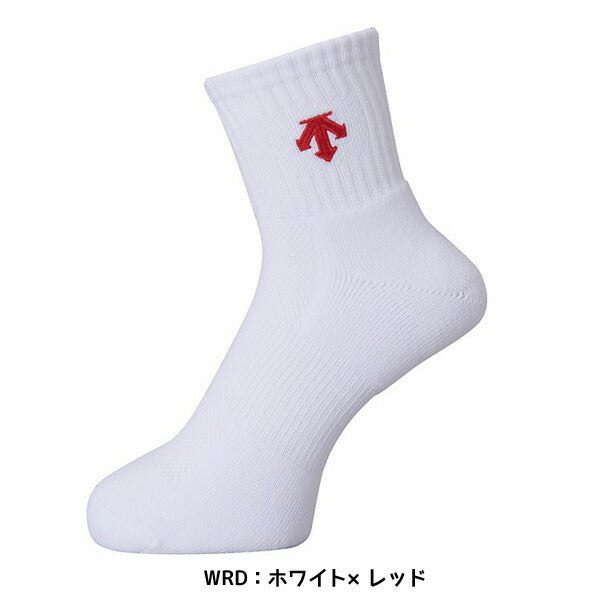 【ショップ限定エントリーでさらに+9倍】【ネコポス送料無料】デサントDESCENTEバレーボールソックススーパーショートソックスDVB9640Bメンズレディースユニセックス靴下