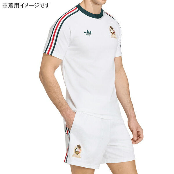 メキシコ代表MEX2026オリジナルスTシャツDWB80-JZ6483サッカー半袖ホワイトアディダスadidas