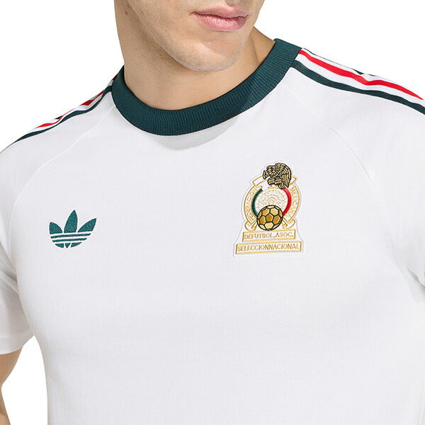 メキシコ代表MEX2026オリジナルスTシャツDWB80-JZ6483サッカー半袖ホワイトアディダスadidas