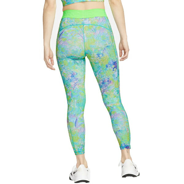 【ショップ限定エントリーでさらに+9倍】【ネコポス送料無料】ナイキNIKEロングタイツレディース7/8タイツプリントレギンスレディーススポーツランニングDX0212-398