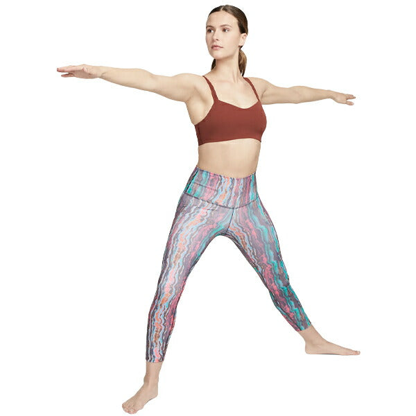 【ショップ限定エントリーでさらに+9倍】【ネコポス送料無料】ナイキNIKEロングタイツレディースヨガハイウエスト7/8レギンスレディーススポーツランニングDX1562-015